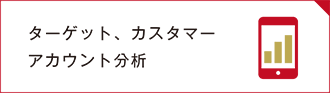 ターゲット、カスタマーアカウント分析